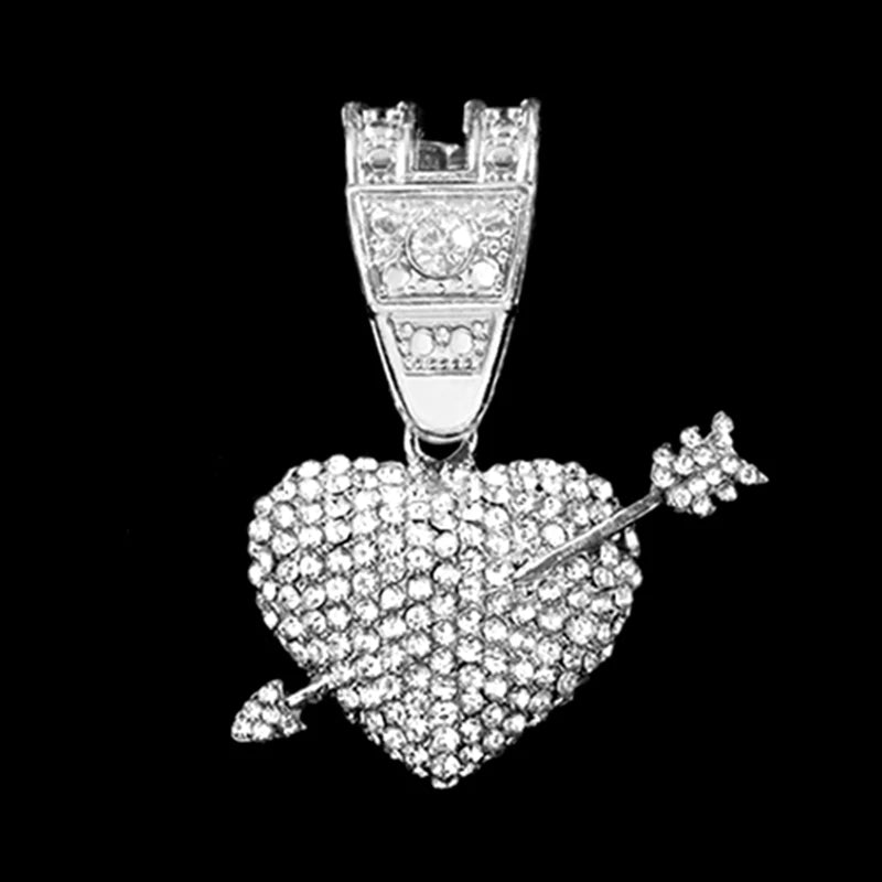 Iced Out Cuban Chain Necklace — Stainless Steel