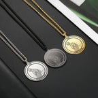 Tarot Card Pendant Necklace — Stainless Steel