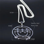 Sigil Lucifer Sitri Pendant Necklace — Stainless Steel