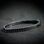 New Arrow Hematite Elastic Bracelet Men Jewelry Armband Heren Fashion Beaded Yoga Bracelet Women Bileklik