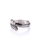 Vintage Feather Open Ring for Men & Women — Adjustable, 24 Styles