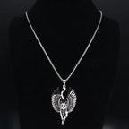 Egyptian Bastet Cat Pendant — Stainless
