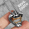Samurai Stainless Steel Pendant Necklace