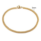Chunky Curb Chain Bracelet 11mm — Stainless Steel