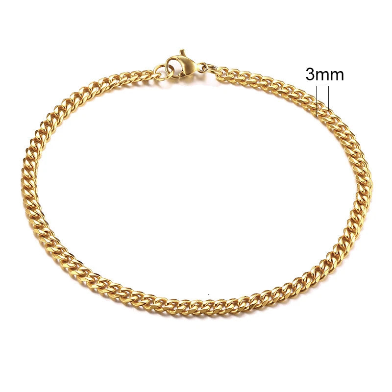 Chunky Curb Chain Bracelet 11mm — Stainless Steel