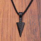 Black Pendant Necklace
