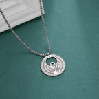 Egyptian Pyramid Pharaoh Isis Amulet Pendant Necklaces For Women Men Stainless Steel Jewelry Vintage Talisman African