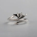 NEW Charm Women Wings Rings Metal Silver Color Romantic Girl Gift Pterodactyl Ring for Party Ladies Fashion Men Jewelry