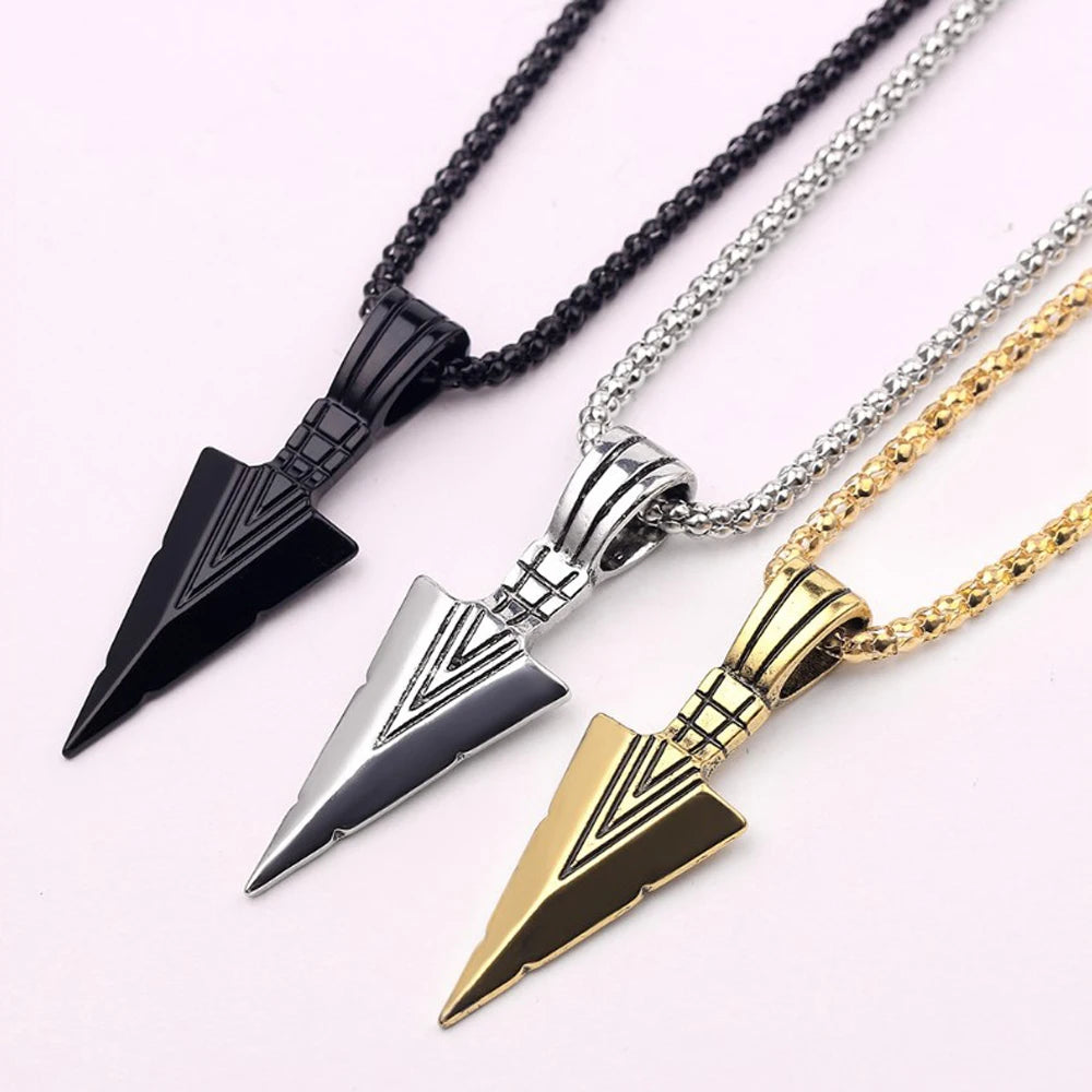 Black Pendant Necklace
