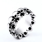 Skull Ring — Stainless Steel Punk Biker