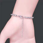 Steel Bracelet Hekate Wheel Strophalos Hecate