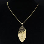 Occult Gold Chain Pendant Necklace