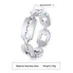 Razor Blade Ring — Stainless Steel