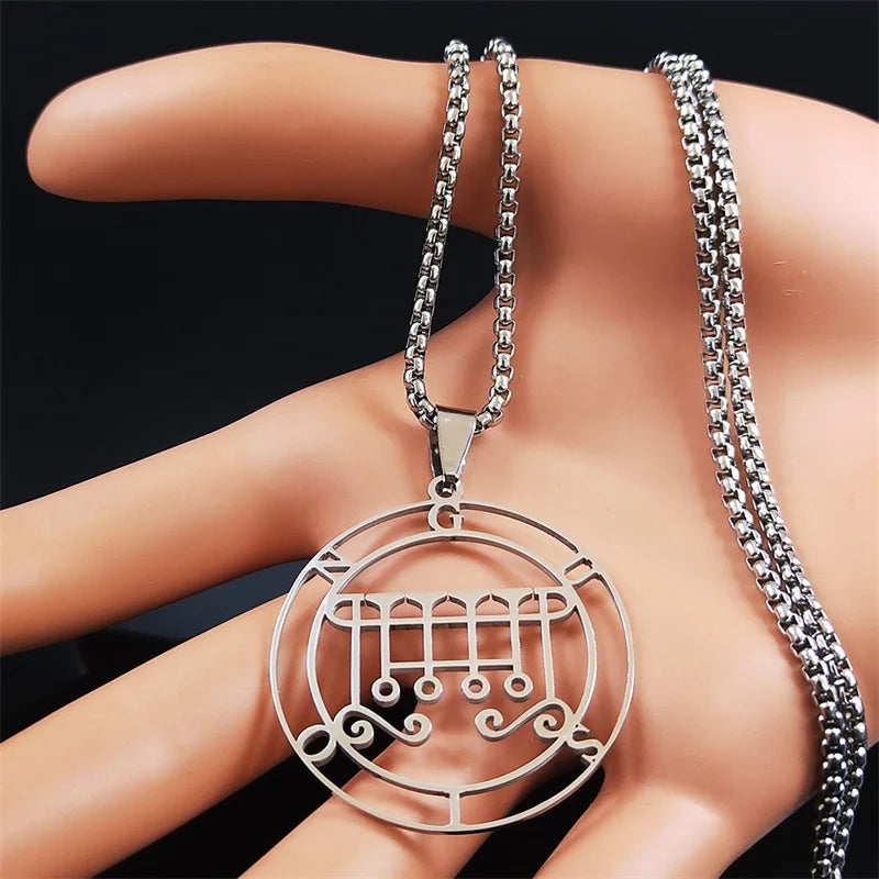 Sigil of Guison Demon Seal Necklace — SS