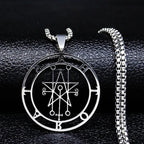 Astaroth Sigil Pendant Necklace — Stainless Steel