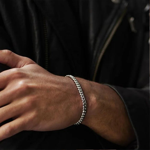 Chunky Curb Chain Bracelet 11mm — Stainless Steel