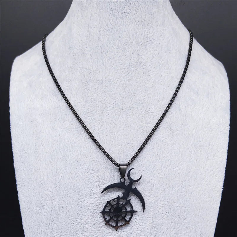 Steel Chain Slaanesh Penda Army Cosplay Dark Eldarpin