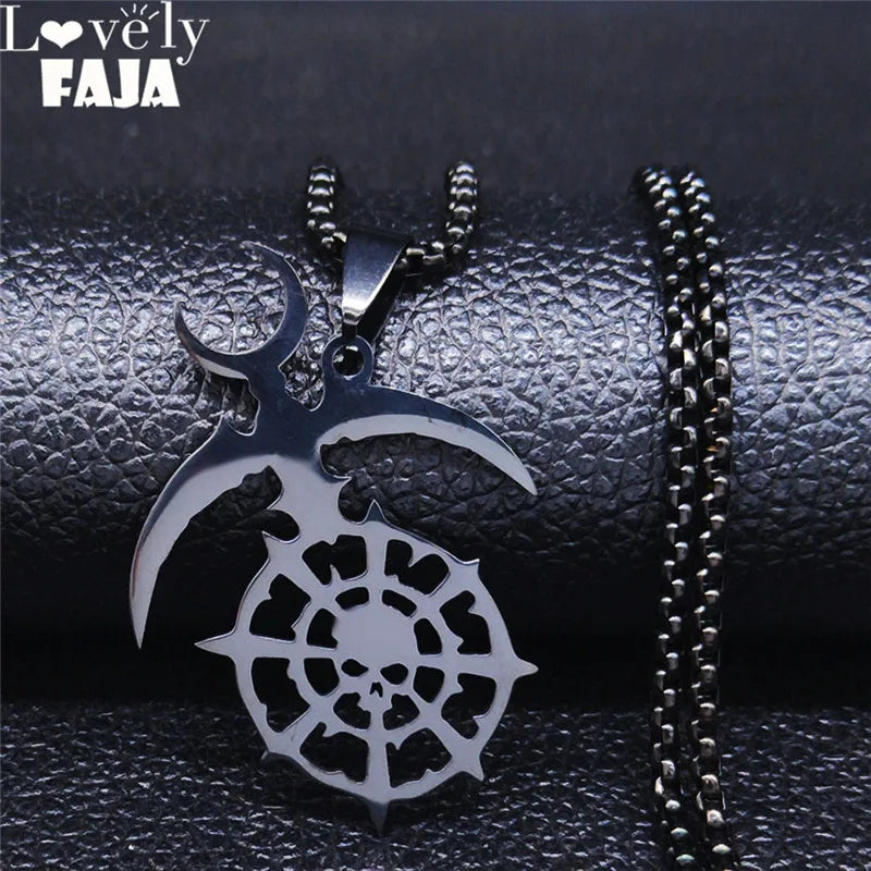 Steel Chain Slaanesh Penda Army Cosplay Dark Eldarpin