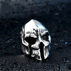 5 Styles Vintage Punk Wind Wolf Bull Ring Lizard Spartan Mask Rings Rock Hip Hop Men's Ring Jewelry Drop Shipping