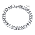 Chunky Curb Chain Bracelet 11mm — Stainless Steel