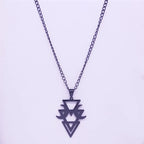 Gothic Moon Witchcraft Necklace — Black SS