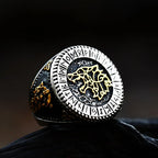 Fashion Viking Rune Pattern Bear claw Celtic knot Ring Stainless Steel Mens Punk Jewelry BR8-739