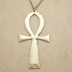 Big Egyptian Ankh Cross Pendant — Stainless Steel