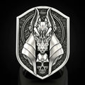 New 2020 The ring of Anubis The Egyptian God of death golring-platedwerewolf ring