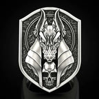 New 2020 The ring of Anubis The Egyptian God of death golring-platedwerewolf ring