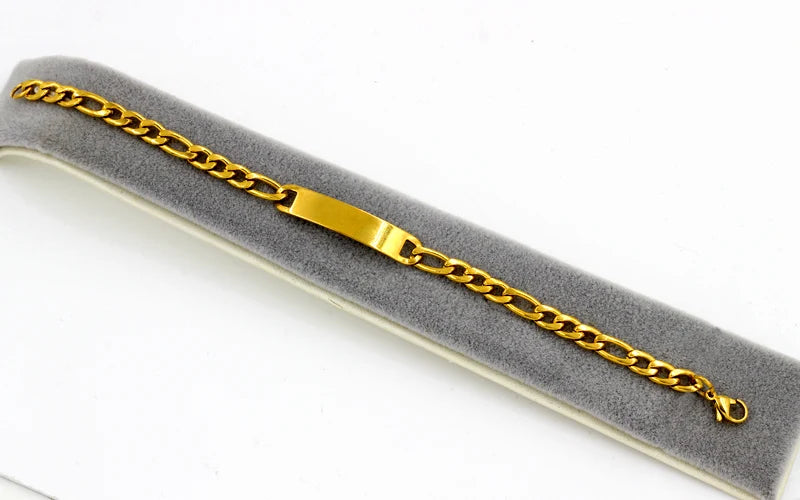 Chunky Cuban Chain Bracelet — Stainless Steel
