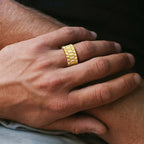 11mm Watch Band Ring — Gold