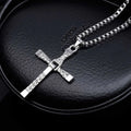 Fashion Male Necklaces & Pendants Fashion Movie Jewelry The Fast and The Furious Toretto Men Classic Cross Pendant
