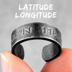 Simple Punk Retro Black Stainless Steel Mens Rings for Women Couple Lover Boy Girlfriend Biker Jewelry Creativity Gift