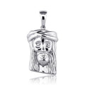 S925 Sterling Silver Jesus Piece Pendants Necklaces for Women Men Unisex Fashion Jewelry Drop Shipping