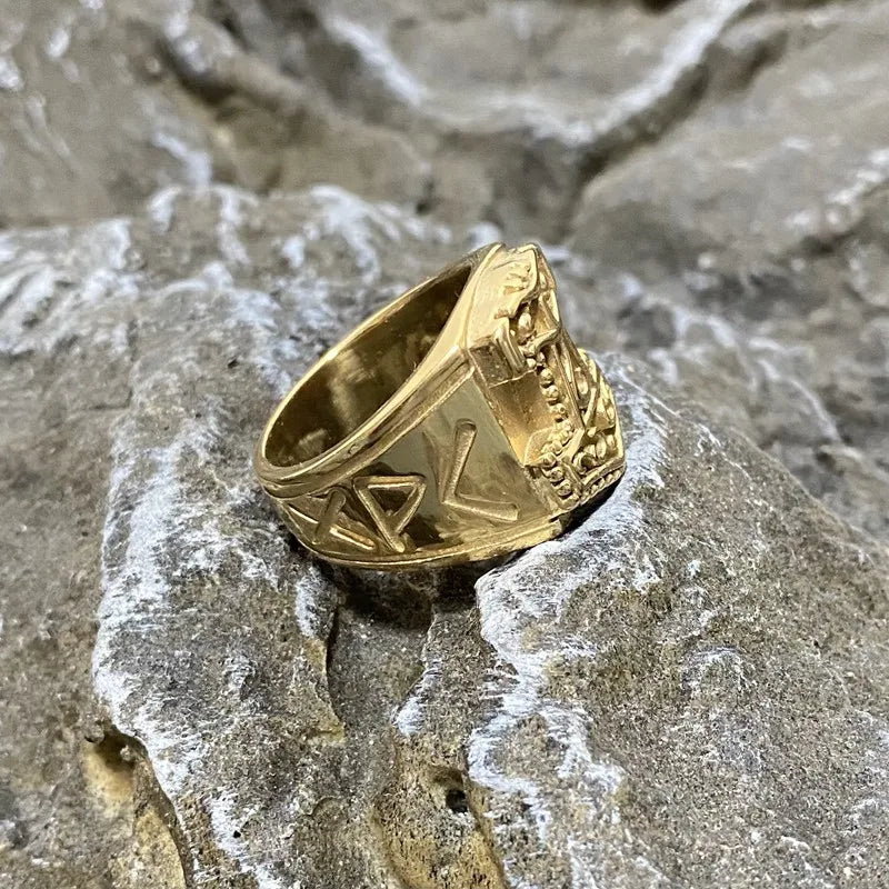 Thor's Hammer Nordic Viking Ring — Stainless Steel