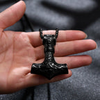 Thor Hammer Pendant — Stainless Steel