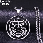 Sigil de Lucifer Agares Necklace — Stainless