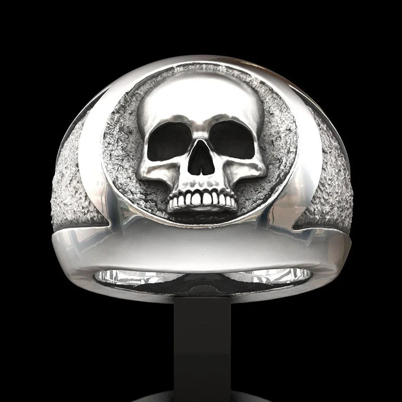 Skull Ring — Stainless Steel Vintage