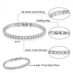 Tennis Bracelet Stainless Steel 4MM Iced Out