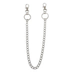 Belt Wallet Pocket Chain Keychain — Stainless Steel