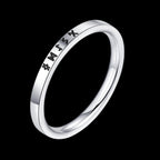 Odin Norse Rune Couple Ring — Stainless Steel