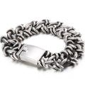Stainless Steel Bracelet Men 20MM 316L Stainless Steel Men's On Hand Bands Chain Bracelets Male Jewellery Iron Mannen