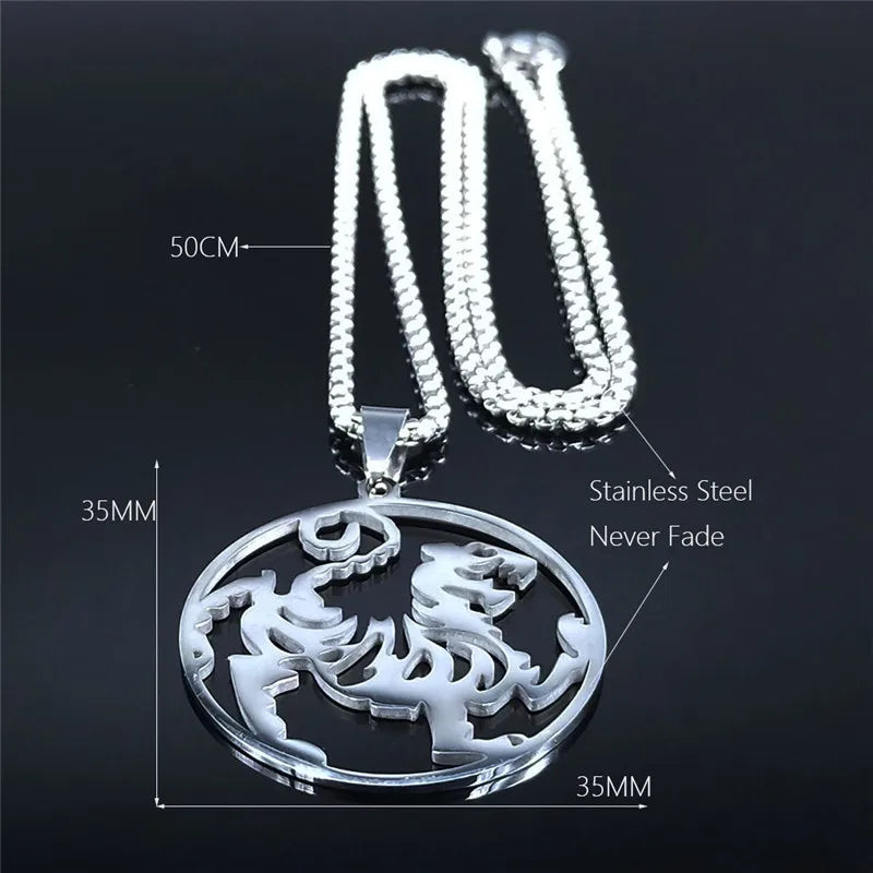 Steel Pendant Shotokan Karate Martial Women/men