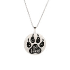 Wolf Cat Claw Pendant Necklace — Stainless Steel