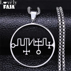 Dagon Sigil Pendant Necklace — Silver