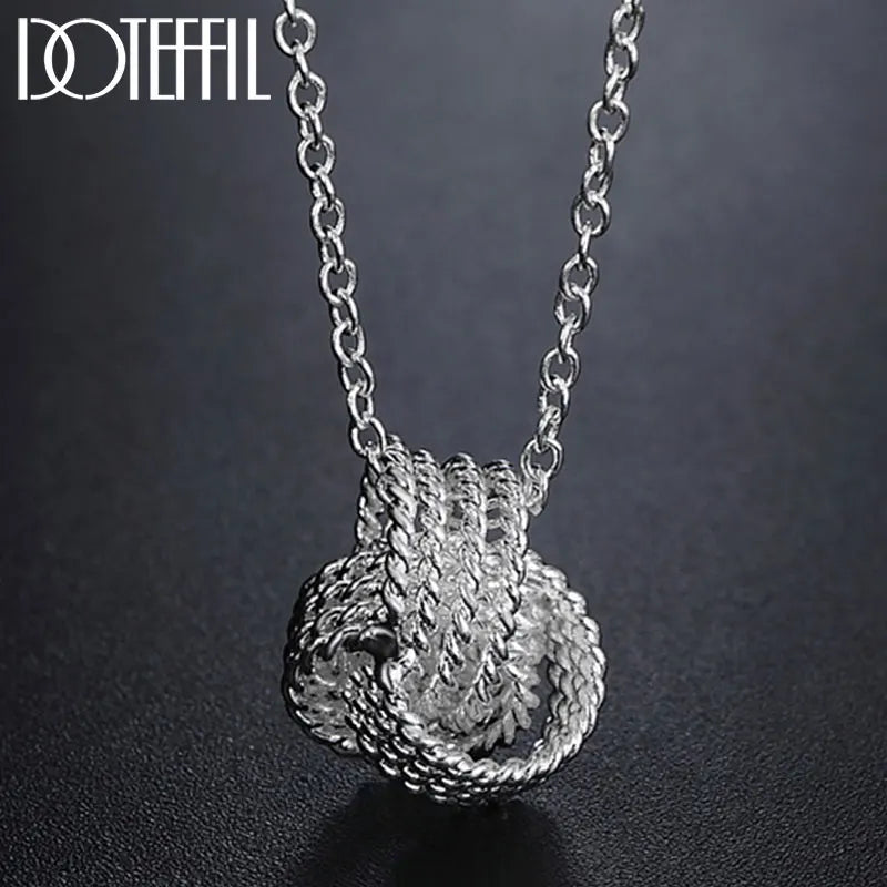 925 Silver Pendant Necklace