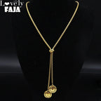 Flower of Life Pendant — Gold Stainless