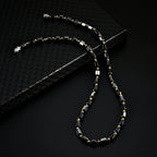 Black Hematite Magnetic Bead Necklace