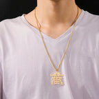 My Shape Sigil of Anubis Ipos Stainless Steel Men Necklace Egyptian God of Decay Embalming Funerals Ankh Gothic Egypt