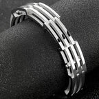 12MM Gold Color 316L Stainless Steel Open Bangle Cuff Bracelet For Man Boys On Hand Jewellery Accessories Logo Name